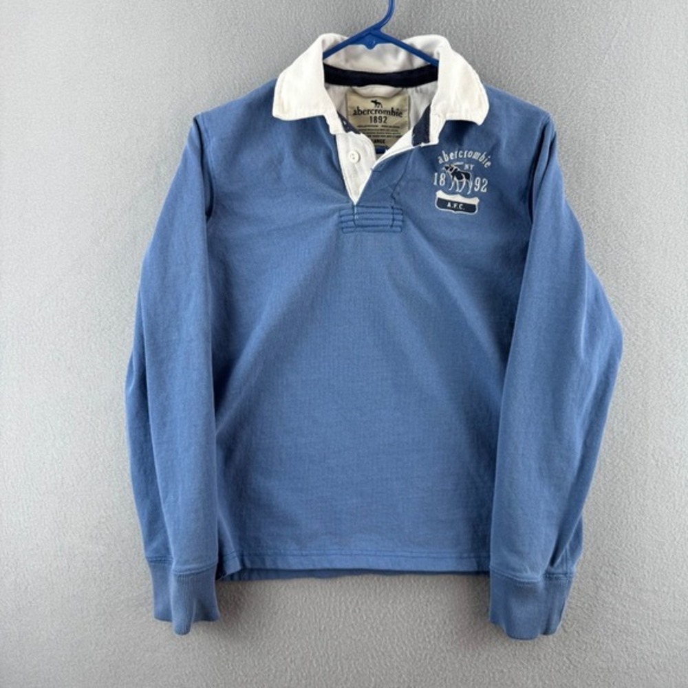 Vintage Abercrombie Rugby Shirt‎ Youth Large (Fits Mens Small Or Womens Medium)